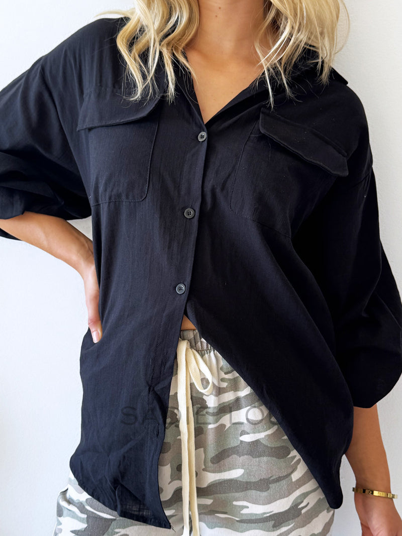 By Frankie / Riley Blouse - Black