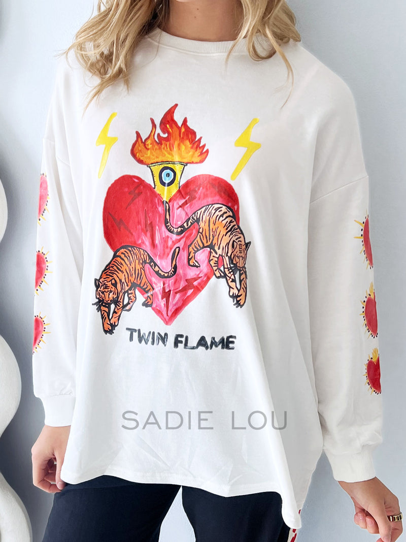 By Frankie / Twin Flame Long Sleeve