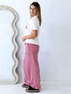 Ruby Gingham Pant - Red