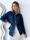 By Frankie / Wild Luck Jacket - Dark Denim