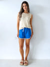 Cracker Day Club / Retro Shorts - Blue