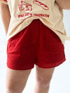 By Frankie / Stars Align Racer Short - Red