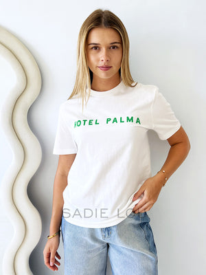 Little Palma / Hotel Palma Tee - Green