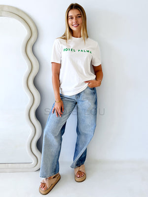 Little Palma / Hotel Palma Tee - Green