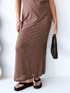 By Frankie / Rosie A-Line Top - Chocolate