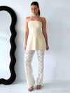 By Frankie / Naya Tube Top - Beige