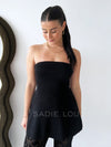 By Frankie / Naya Tube Top -Black