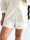By Frankie / Kaela Short Set - White