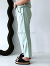 Little Lies / Luxe Linen Pant - Duck Egg