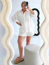 By Frankie / Kaela Short Set - White