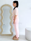 Little Lies / Luxe Linen Pant - Powder Pink