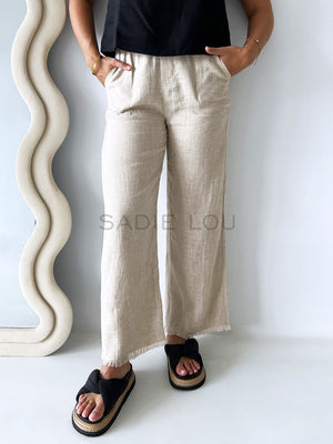 Little Lies / Todd Linen Pant
