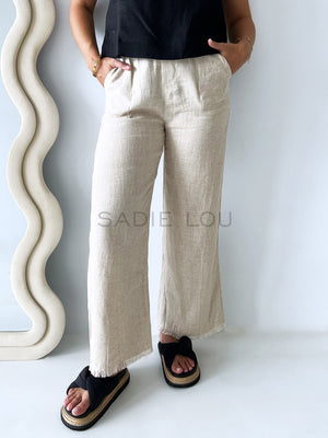 Little Lies / Todd Linen Pant