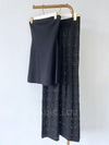 By Frankie / Naya Tube Top -Black