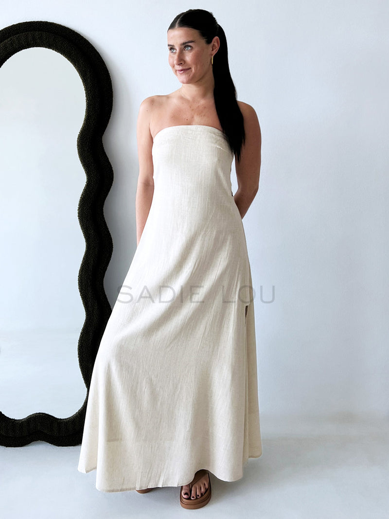 By Frankie / Tillie Maxi Dress - Oatmeal