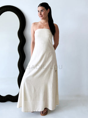 By Frankie / Tillie Maxi Dress - Oatmeal
