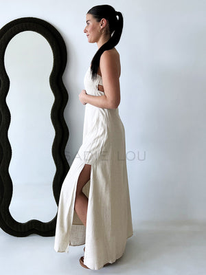 By Frankie / Tillie Maxi Dress - Oatmeal
