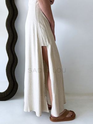 By Frankie / Tillie Maxi Dress - Oatmeal