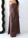 By Frankie / Tillie Maxi Dress - Choc