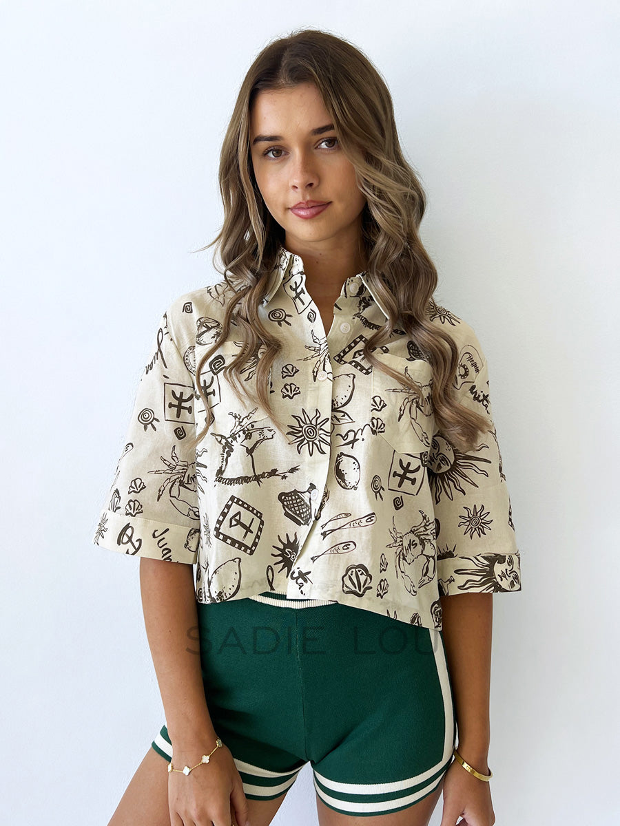 Juan and Me / Nacida Top - Cream