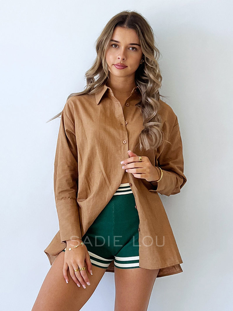 Juan & Me / Juanita Shirt - Tan