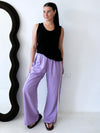 Little Lies / Scallop Hem Tank - Black