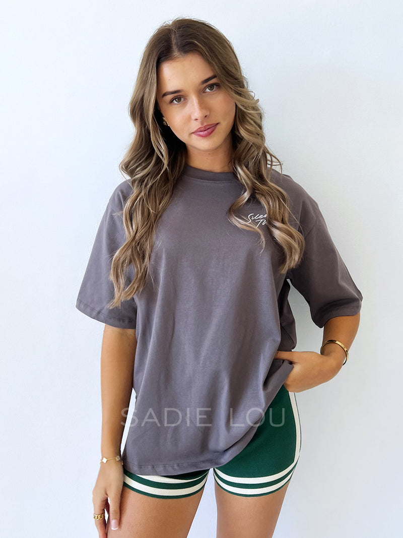 Silent Theory / Beachside Tee - Coal