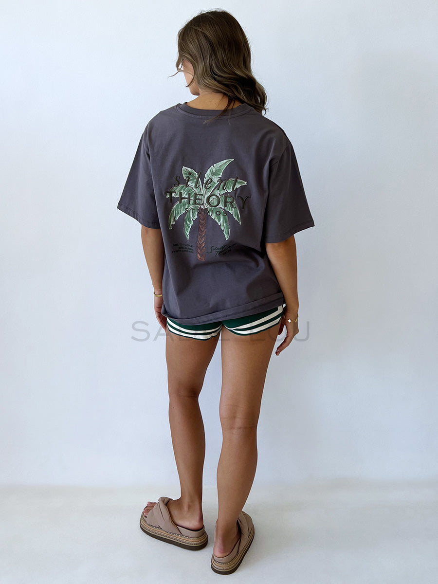 Silent Theory / Beachside Tee - Coal