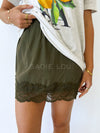 By Frankie / Lacey Skirt - Khaki