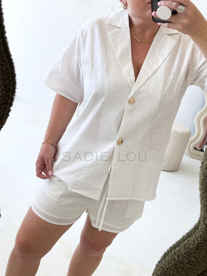 By Frankie / Bonnie Short Set - White