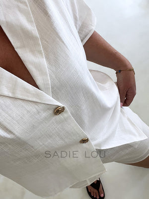By Frankie / Bonnie Short Set - White