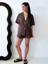 By Frankie / Bonnie Short Set - Choc