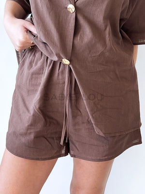 By Frankie / Bonnie Short Set - Choc