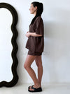 By Frankie / Bonnie Short Set - Choc