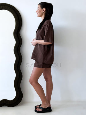 By Frankie / Bonnie Short Set - Choc
