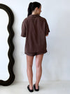 By Frankie / Bonnie Short Set - Choc