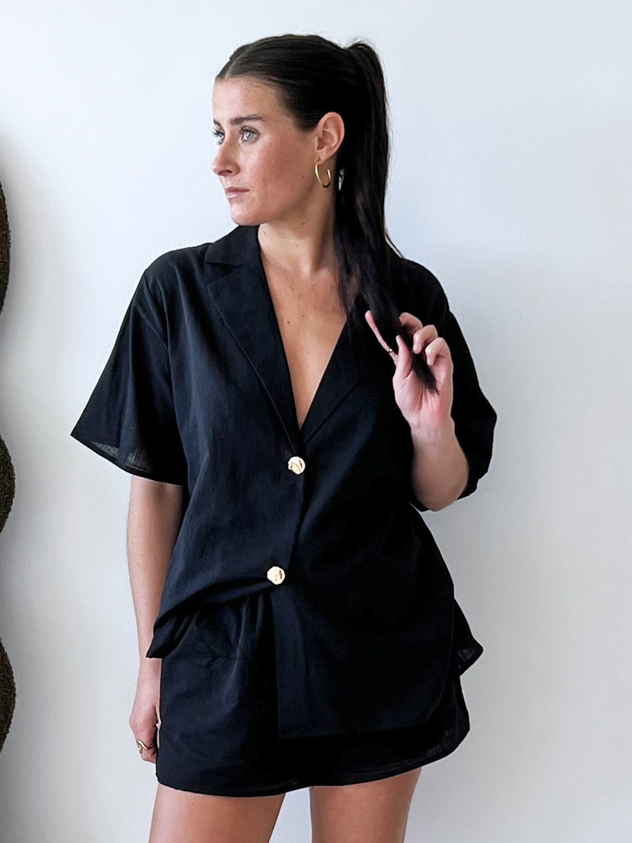 By Frankie / Bonnie Short Set - Black