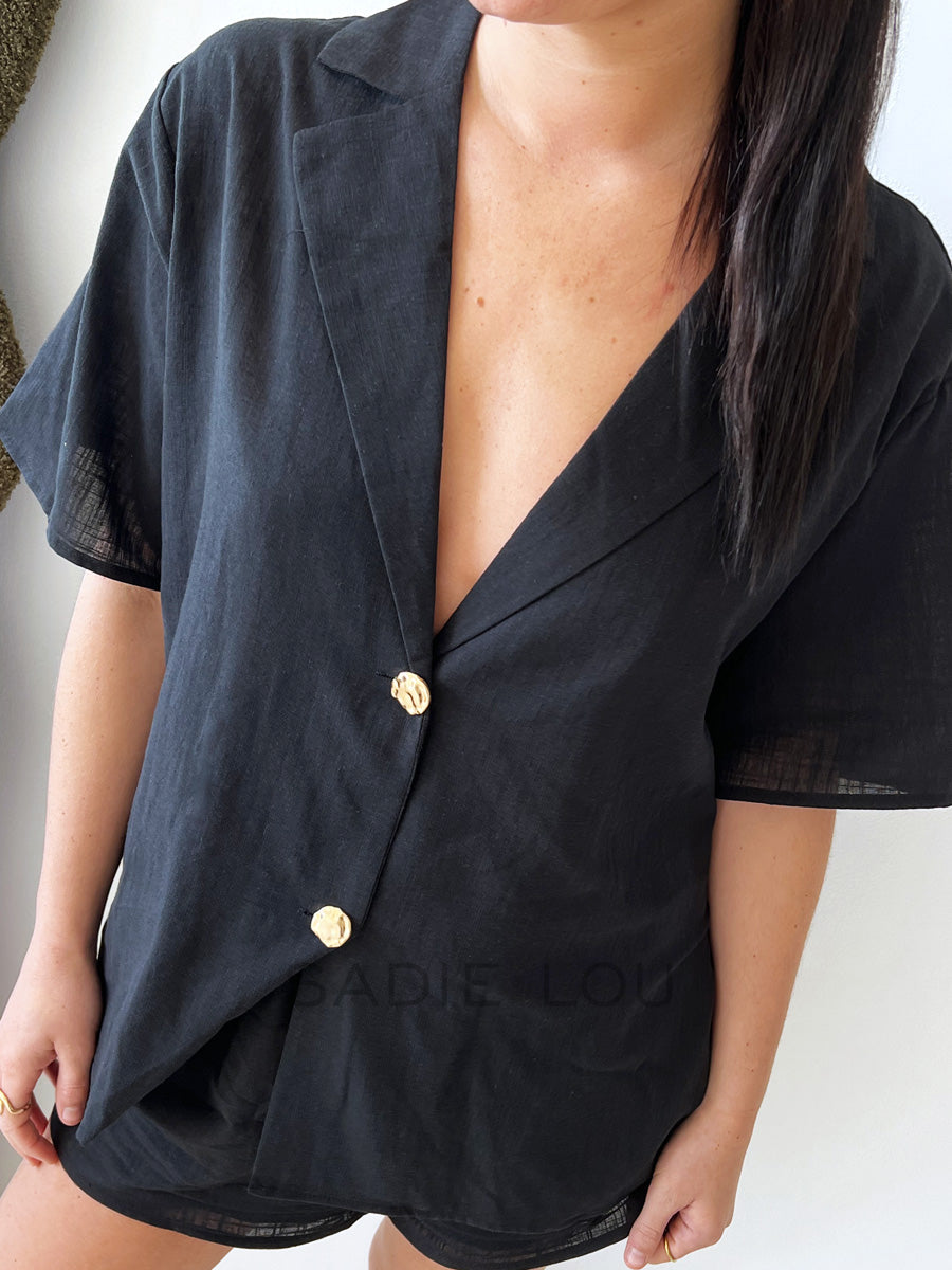 By Frankie / Bonnie Short Set - Black