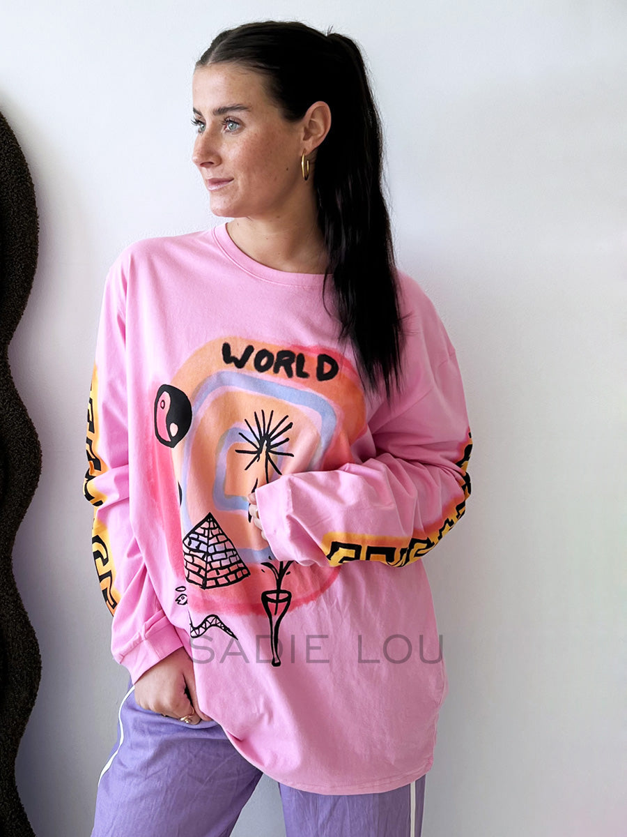 Patch Studio / Cosmic World LS Tee