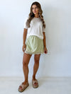 By Frankie / Lacey Skirt - Lime