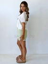 By Frankie / Lacey Skirt - Lime