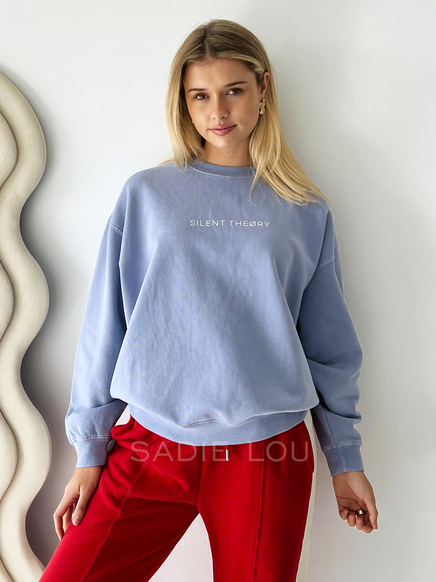 Silent Theory / Logo Crew - Light Blue