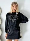 By Frankie / Rodeo Track Skirt - Black
