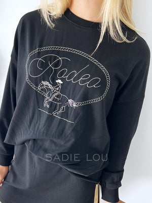 By Frankie / Rodeo Track Skirt - Black