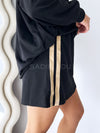 By Frankie / Rodeo Track Skirt - Black
