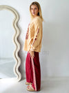 By Frankie / Racer Heart Pant - Shiraz