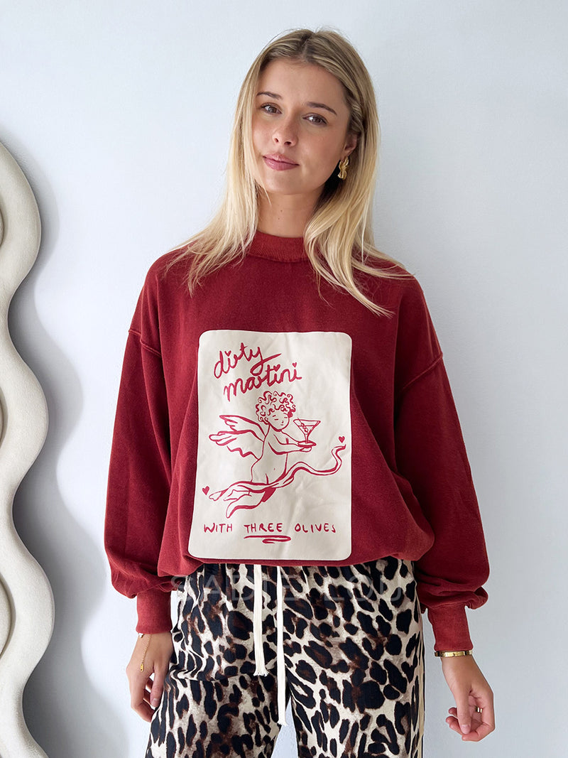 Peach and Parla / Dirty Martini Sweater