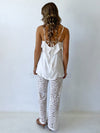 By Frankie / Kianna Lace Pant Set - White