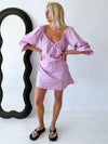Häll Störe / Effy Dress - Lavender Gingham