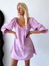 Häll Störe / Effy Dress - Lavender Gingham